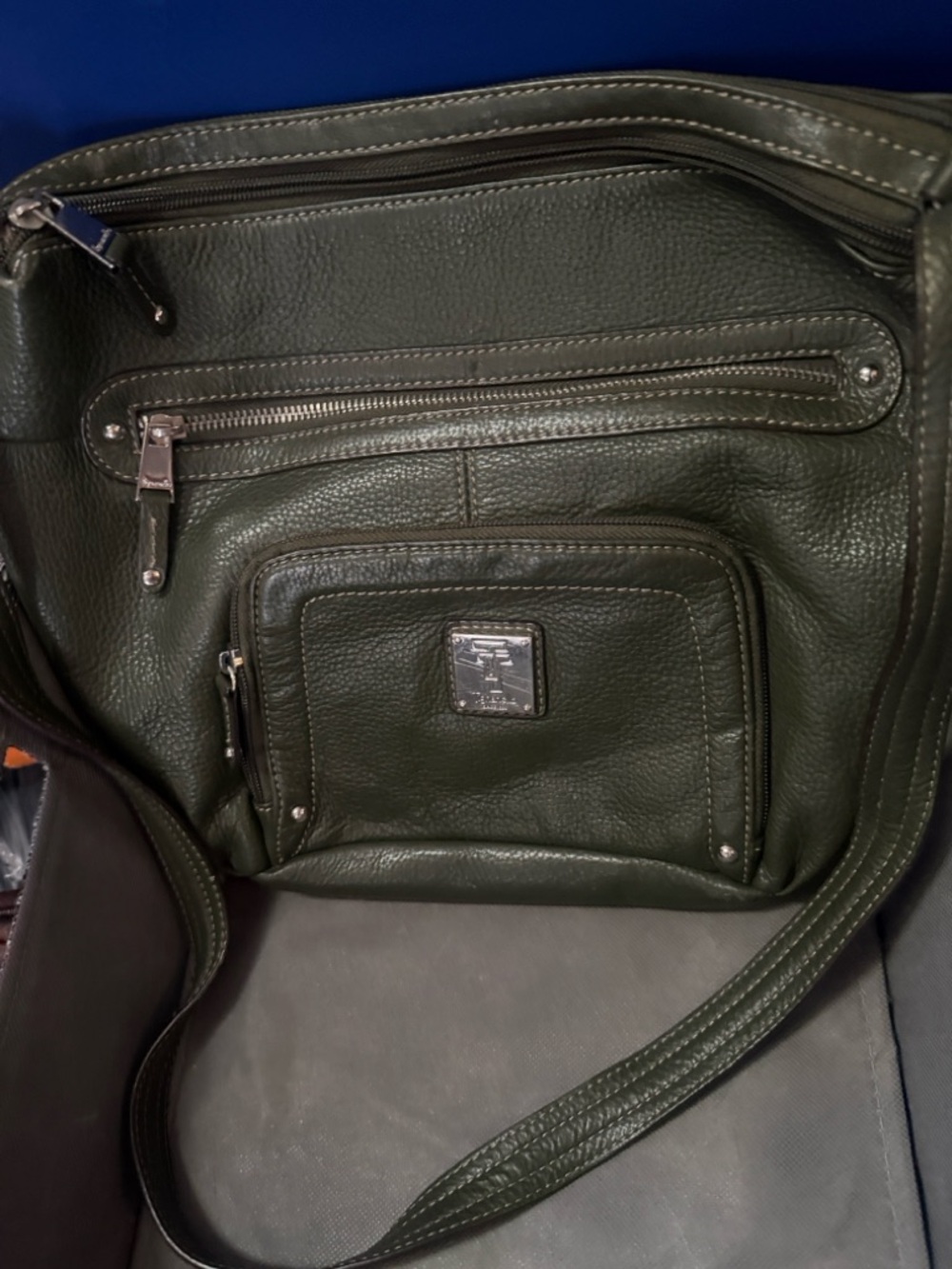 TIGNANELLO Crossbody Leather Bag